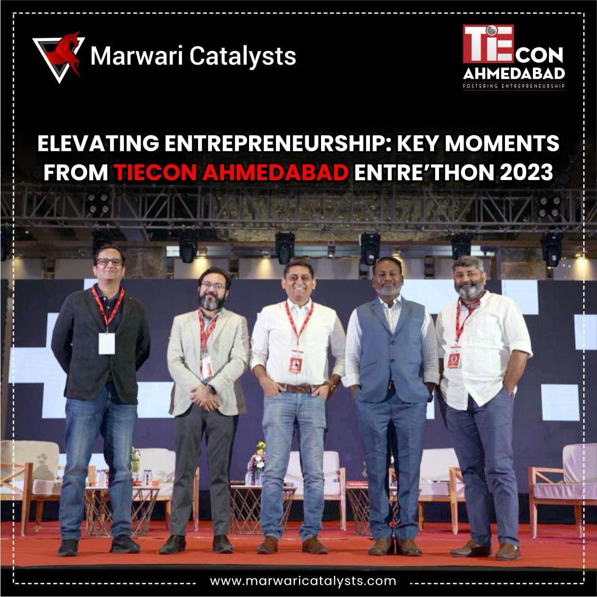 Startup ecosystem conference moment